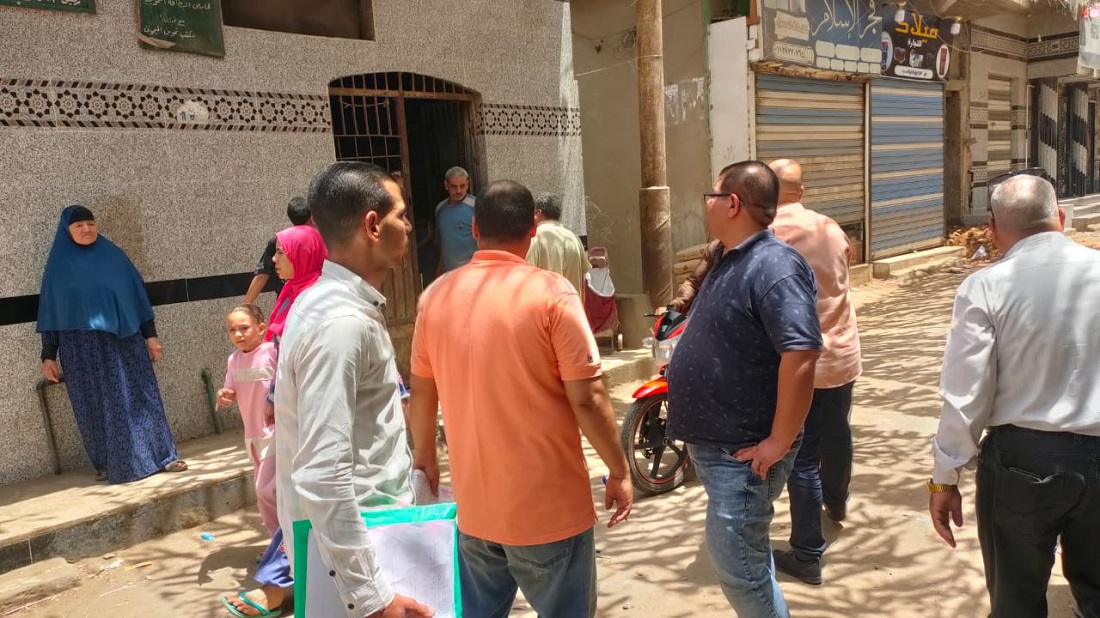 تحرير محاضر بالجملة عن مخالفات بأسواق الواسطي
